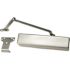 LCN Sized 1-6 Aluminum/689 Finish Regular Arm Surface Door Closer with 62PA Shoe (30-Year Warranty)