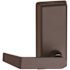 Von Duprin Grade-1 Sprayed Dark Bronze Exit Device Trim Only, Blank Escutcheon with 06 Lever Trim, Left Hand Reverse