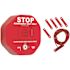 Safety Technology International Wireless Exit Stopper Multifunction Door Alarm System for Double Doors