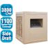 Hessaire 3,800 CFM Side-Draft Aspen Evaporative Cooler 1,200 sq. ft. (Motor not Included)