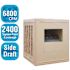 Hessaire 6,800 CFM Side-Draft Aspen Evaporative Cooler for 2,400 sq. ft. (Motor not Included)