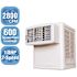 Hessaire 2,800 CFM 115-Volt 2-Speed Aspen Window Evaporative Cooler for 1,200 sq. ft. (with Motor)