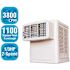 Hessaire 3,800 CFM 115-Volt 2-Speed  Window Evaporative Cooler for 1,200 sq. ft. (with Motor)