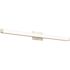 Contractor Select 45 in. 1-Light Brushed Nickel Integrated LED Vanity Light Bar, Selectable Color Temp 3000/3500/4000K