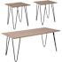 Carnegy Avenue 43 in. Driftwood Large Rectangle Wood Coffee Table