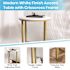 Carnegy Avenue White Coffee Table