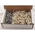 200-Pieces #8 Nylon EZ Wall Anchors with Screws (100 each per pack)