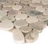 MSI Puebla Griege Pebble 12 in. x 12 in. Marble Mesh-Mounted Mosaic Floor and Wall Tile (9.1 sq. ft./Case)