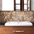 DIP Design Is Personal DIP Copper Wire 12 in. x 12 in. Self-Adhesive PVC Aluminum Tile Backsplash (10-Pack)