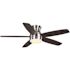 Home Decorators Collection Ashby Park 52" Led Brushed Nickel Ceiling Fan