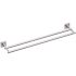 MOEN Triva 24 in. Double Towel Bar in Matte Black