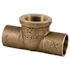 NIBCO 3/4 in. Forged Bronze Cup x Cup x FIP Tee Fitting