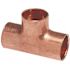 NIBCO 3/4 in. x 3/4 in. x 1/2 in. Wrot Copper C x C x C Tee (25-Pack)