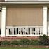 SeaSun Seaside Brown Cordless Outdoor Patio Roller Shade 96 in. W x 72 in. L