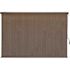 SeaSun Driftwood Dark Brown Cordless Outdoor Patio Roller Shade 96 in. W x 72 in. L