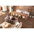 Antique Mahogany 12 MIL x 9 in. W x 60 in. L Waterproof Click Lock Luxury Vinyl Plank Flooring (1166.88 sq. ft./Pallet)