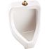 Gerber Plumbing Layfayette Top Spud 0.5 and 1.0 GPF Urinal in White