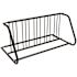10-Bike Black Double-Sided Grid Rack