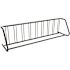 9-Bike Black Single-Sided Grid Rack