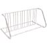 10-Bike Galvanized Double-Sided Grid Rack