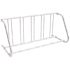 5-Bike Galvanized Single-Sided Grid Rack