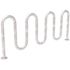 9-Bike Galvanized Surface Mount Heavy-Duty Wave Rack