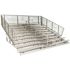 Midfielder 33 ft. 10-Row Aluminum Bleacher