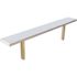 6 ft. All-Aluminum In-Ground Mount Player's Bench without Back
