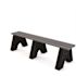 Sport 6 ft. Gray Recycled Plastic Bench