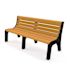 Newport 6 ft. Cedar Recycled Plastic Bench