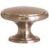 Anvil Mark 1-1/2 in. Satin Nickel Cabinet Knob (5-Pack)