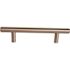 Anvil Mark 4 in. Satin Nickel Hollow Stainless Steel Drawer Pull (5-Pack)