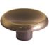 Anvil Mark 1-1/2 in. Antique Brass Cabinet Knob (5-Pack)