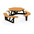 Hex 6 ft. Cedar Recycled Plastic Picnic Table