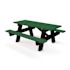 A-Frame 6 ft. Green Recycled Plastic Picnic Table