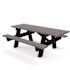 A-Frame 6 ft. Gray ADA Recycled Plastic Picnic Table