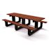 Park Place 8 ft. Brown Recycled Plastic Picnic Table