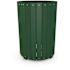 55 Gal. Round Green Recycled Plastic Trash Receptacle