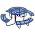 Blue Dog Park Picnic Table