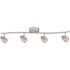 EnviroLite 2.6 ft. Brushed Nickel Integrated LED Track Lighting Kit with 4-Lights