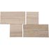 MSI White Oak 3D Mini Ledger Corner 4.5 in x 4.5 in. Honed Marble Wall Tile (5 sq. ft./case)