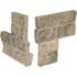MSI Silver Travertine Mini Ledger Corner 4.5 in. x 9 in. Splitface Travertine Wall Tile (4 sq. ft. / Case)