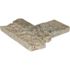 MSI Silver Travertine Mini Ledger Corner 4.5 in. x 9 in. Splitface Travertine Wall Tile (4 sq. ft. / Case)