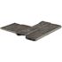 MSI Premium Black Mini Ledger Corner 4.5 in. x 9 in. Splitface Slate Stone Look Wall Tile (4 sq. ft./Case)