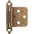 Generic 1-1/2 in. Antique Brass Cabinet Hinge (10 Pairs - 20 Pieces)