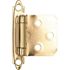 Generic 1-1/2 in. Polish Brass Cabinet Hinge (10 Pairs - 20 Pieces)