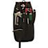 Husky 7-Pocket Black Utility Tool Belt Pouch