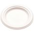 BRIDGE-GATE 6 in. White Bagasse Plate (1000 per Case)