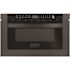 ZLINE Kitchen and Bath 24 in. 1000-Watt Built-In Microwave Drawer in Black Stainless Steel
