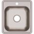 Elkay Dayton Stainless Steel 17 in. Single Bowl 22-Gauge Drop-In Bar Sink Only